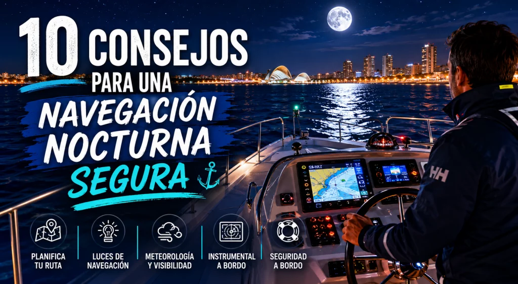 navegación de noche